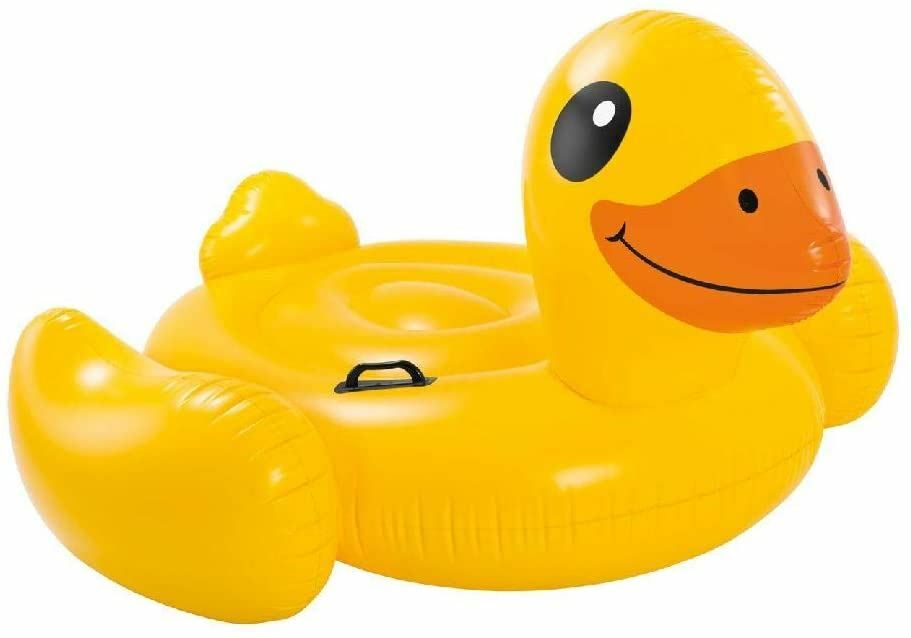 large yellow duck