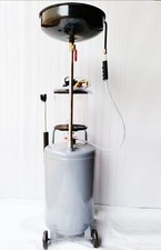 High-Capacity 80L Waste Oil Drainer | Heavy-Duty Steel Machine | Fast Shipping!