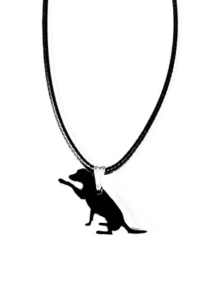 Collana Donna Con Ciondolo Zampa Di Cane In Acciaio Inox Lucidato - Gioiello Regalo Per Amanti Degli Animali, Compleanno O Natale, Con Cofanetto