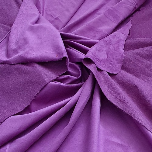 Soft Faux Suede Sheep Doeskin Suedette Clothing Budget Fabric Rare 302 color 60" - Picture 302 of 787