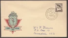 1959 Australia KANGAROO Native Animal on APO Hermes FDC Unsealed