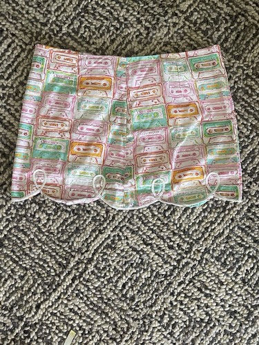 Lilly Pulitzer Summer Mix Tape Skirt Size 8 🦄 - Picture 4 of 6