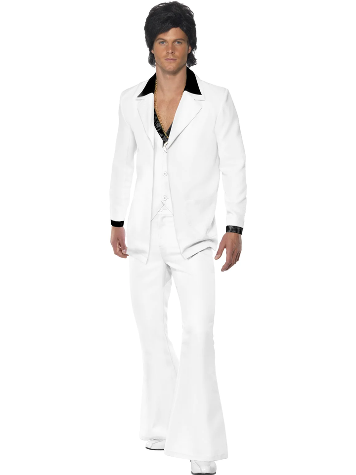 70s Music Disco Mens Adult 70's Super Trooper Adult Fancy Dress Costume