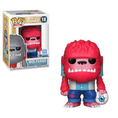 Funko Pop! Wolfgang (Pink) Fantastik Plastic #18 Funko Shop Limited Edition -NEW
