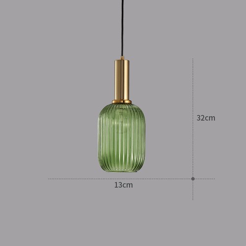Bar Glass Pendant Lighting Ceiling Light Dinning Room Lamp Kitchen Pendant Light - Picture 2 of 6