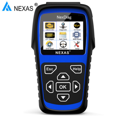 For BMW Car Full System Diagnostic OBD2 Scanner ABS SRS EPB TPMS CBS OIL Resets