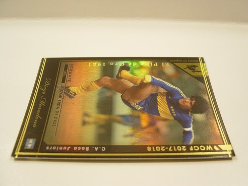 Panini WCCF 2017-18 HOLE Diego Armando Maradona Boca Juniors Storia delle Leggende - Foto 4 di 8