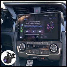 Apple CarPlay Car Radio For Honda Civic 2016-2021 Android 12 GPS Navi Stereo 32G