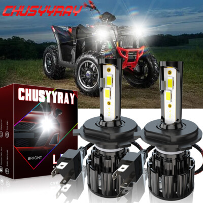For Can Am Ryker 600 900 LED Bulbs 2019-2021 Super Bright Hi-Low 3200LM Premium