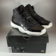 Nike Air Jordan 11 Retro BG 'Space Jam' 2016 378038-003 Size 7Y