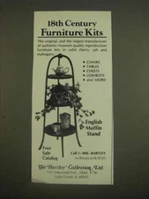 1985 The Bartley Collection English Muffin Stand Ad