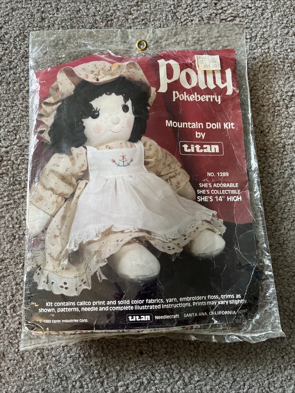 TITAN POLLY POKEBERRY MOUNTAIN DOLL KIT-NIP-SEWING CRAFTING