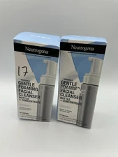 Damaged Box 2x Neutrogena Gentle Foaming Facial Cleanser Bottle +Concentrate KIT