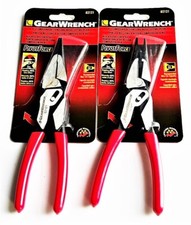 2 GEARWRENCH 8" PIVOT FORCE COMPOUND ACTION LONG NEEDLE NOSE CUTTING PLIER 82121