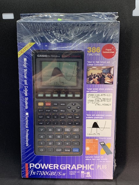 casio 7700 calculator