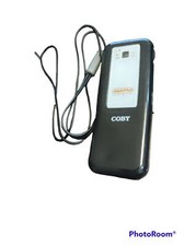 Coby CX-70 Portable AM/FM Radio Black -Tested No Battery Cover 