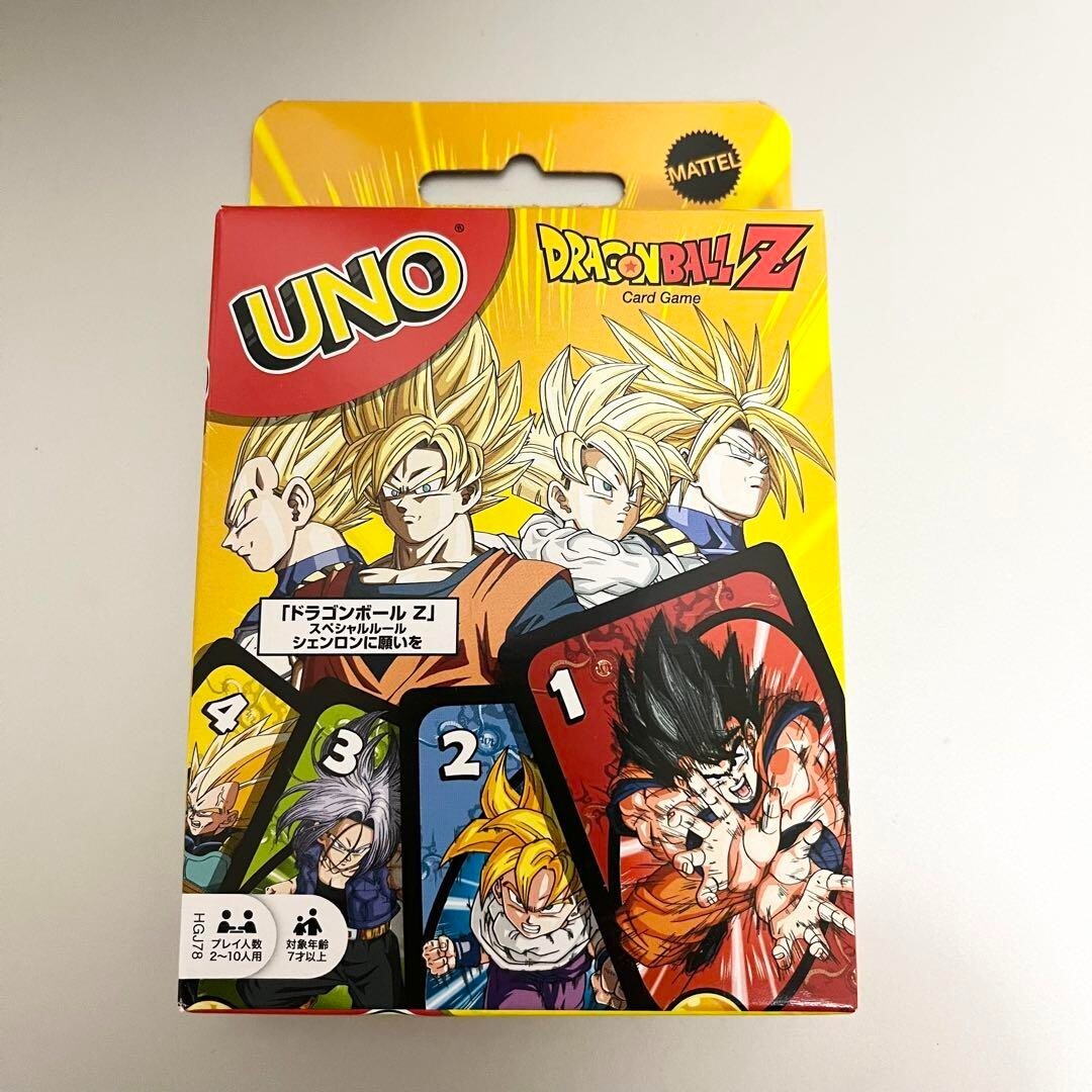 UNO Dragon Ball Z  Playing Cards Game Japanese Anime Dragonball Japan