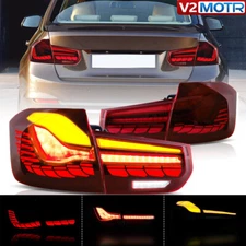 LED GTS Tail Light For 2012-2018 BMW 3-Series M3 F30 F35 F80 Taillights Red Lens