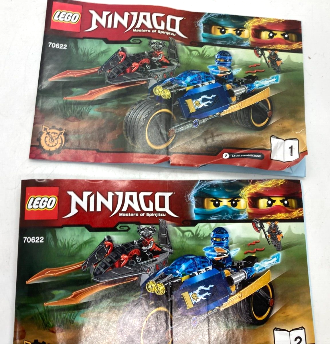 LEGO - Ninjago Desert Lightning 70622 Instruction Manuals Only 1