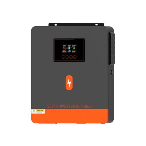 PowMr 6200W Solar Hybrid Inverter 48V DC to 220V AC 120A MPPT Solar ...