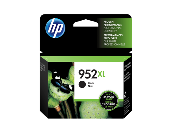 HP 952XL High Yield Original Black Ink Cartridge - Long Lasting-image