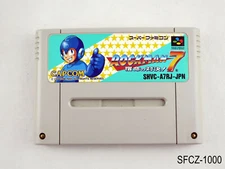 Rockman 7 Super Famicom Japanese Import SFC SNES Nintendo Mega Man JP US Seller