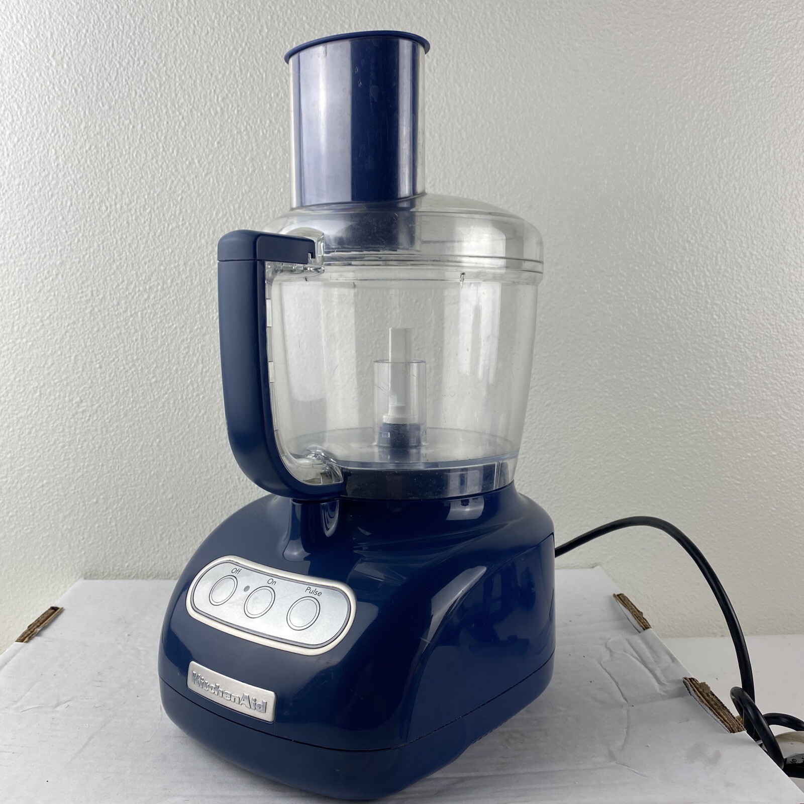 KITCHENAID FOOD PROCESSOR KFP720BW2 BLUE WILLOW PUSHER ONLY