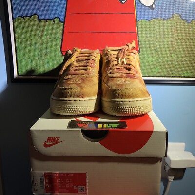 nike air force 1 stussy hand dyed