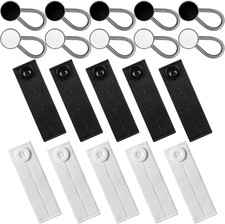20 Pcs Extender Button Set Includes Elastic Waist Button and Comfy Collar Extend