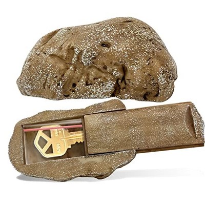OUTDOOR ROCK HIDE A KEY HOUSE HOME Emergency Spare Key Car Holder Hider Safe