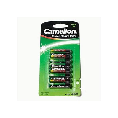 [10000803] Camelion Batterie Camelion Super Heavy Duty Grün R03 Micro AAA (8 ... - Photo 1/2