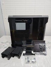 Phanteks Evolv ATX Mid Tower Case Black Tempered Glass Steel USB-C Accessories
