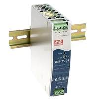 Schaltnetzteil 48V 1,6A 76W FüR Din-Schiene SDR-75-48 Mw Mean Well