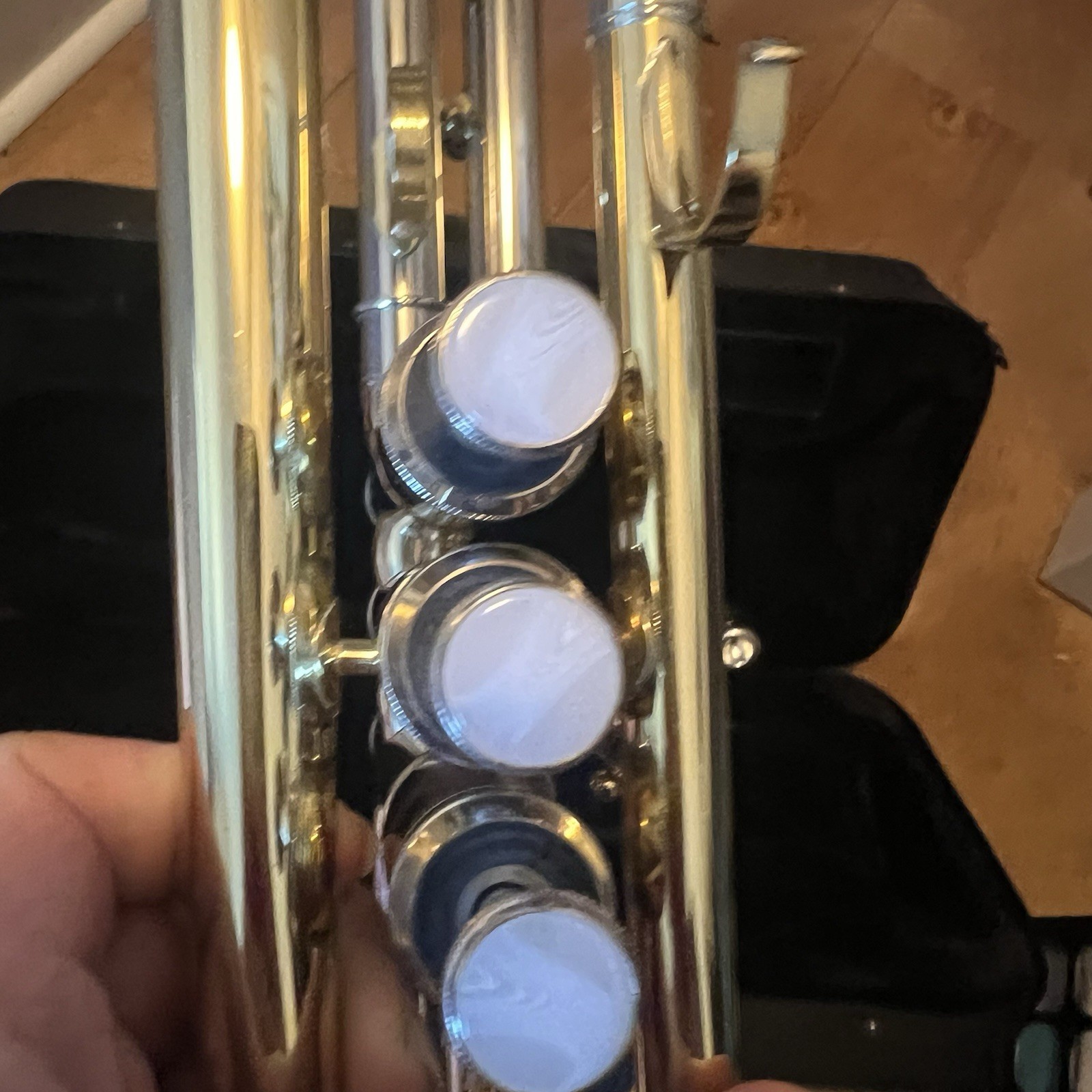 Jean Paul Bb Trumpet Brass Student Band Instrument with Case Mouthpiece