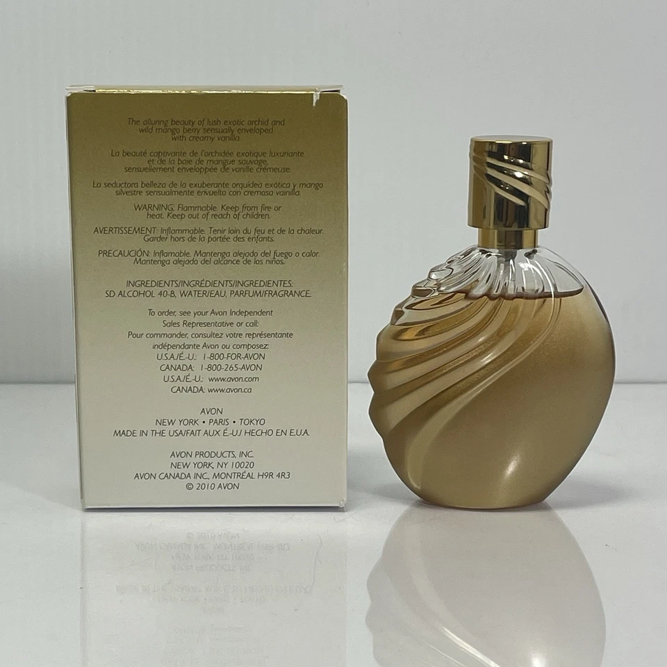 雅芳米拉达淡香水喷雾 1.7 液量盎司 50 毫升 2010 全新带盒 — 第 2/4 张图片