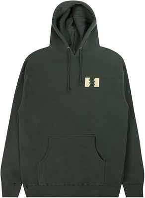 The Hundreds Unisex Adult Wildfire Logo Pullover Standard Fit - XL Alpine Green