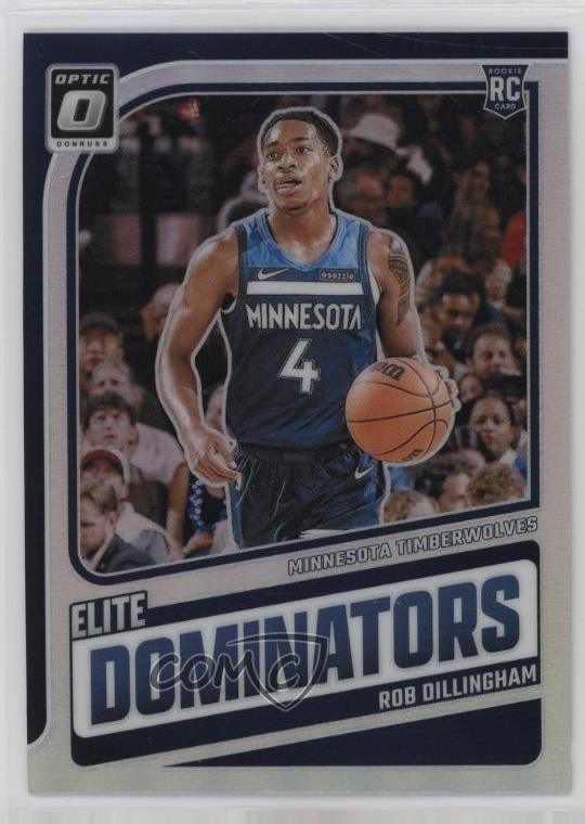 2024-25 Panini Donruss Optic Elite Dominators Holo Prizm Rob Dillingham #1 4d5