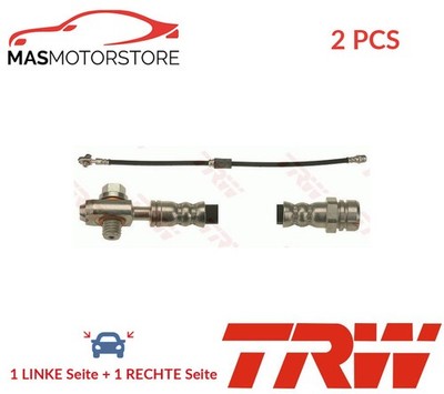 BREMSSCHLAUCH BREMSLEITUNG PAAR TRW PHD1014 2PCS A FÜR VW GOLF VI,CADDY III