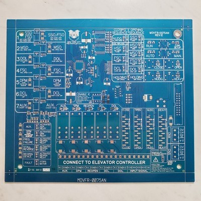 GAL Elevator Door Operator Module Main Board Assembly MOVFR-0075AN REV-E Bare