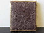 nice Eagle & Shield design 6th plate photograph case