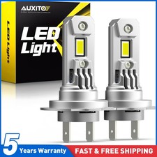 AUXITO 2x H7 LED Headlight High Low Beam Bulbs Conversion Canbus Error Free 2x