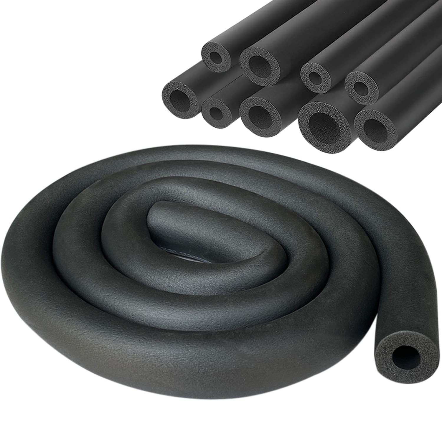 Isolation tuyaux chauffage de 6 mm pour supprimer les pertes de chaleur sur 1.8m