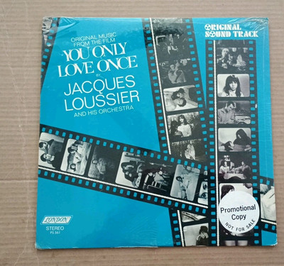 You Only Love Once Jacques Loussier OST Sealed New PROMO LP Vinyl Stereo Record