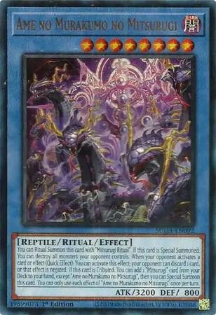 Yugioh! Ame no Murakumo no Mitsurugi - SUDA-DE092 - Ultra Rare - 1. Auflage Nea - Bild 1 von 1