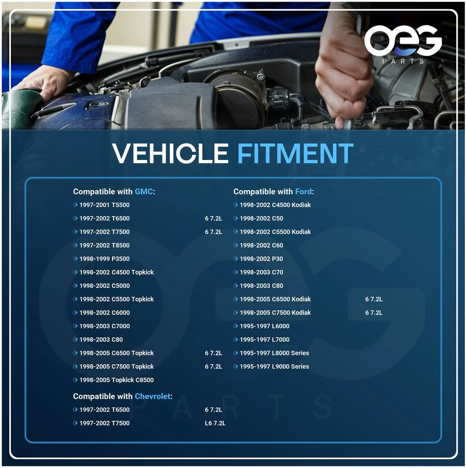 Nuevo arranque 12V para Chevrolet 7,2 L T6500 1997-02, C6500 C7500 1998-05 410-12539 Foto 4 de 4