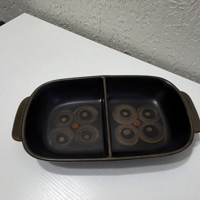 Denby Arabesque Stoneware Split Serving Dish 