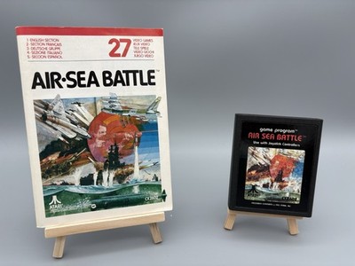 Atari 2600 Air Sea Battle +Anleitung Retro Vintage Sammler