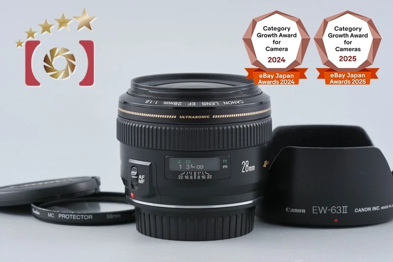 Canon f/1.8 Camera Lenses 28mm Focal for sale | eBay