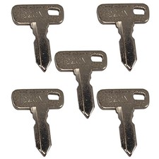 5 Replacement Keys Fits Club Car 84 DS 2004 Up Precedent Gas Electric Golf Cart