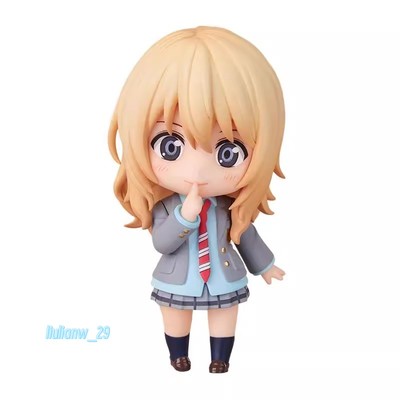 Anime Your Lie in April Kaori Miyazono 10 cm Miniature Cute Figure Model Gifts